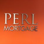 Perl Mortgage Channel Letter Lobby Sign