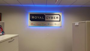 Indianapolis Lighted Signs Royal Cyber Indoor Lobby Sign Backlit 300x169